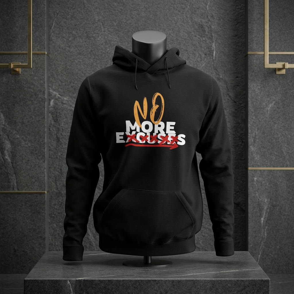 No More Excuses Hoodie